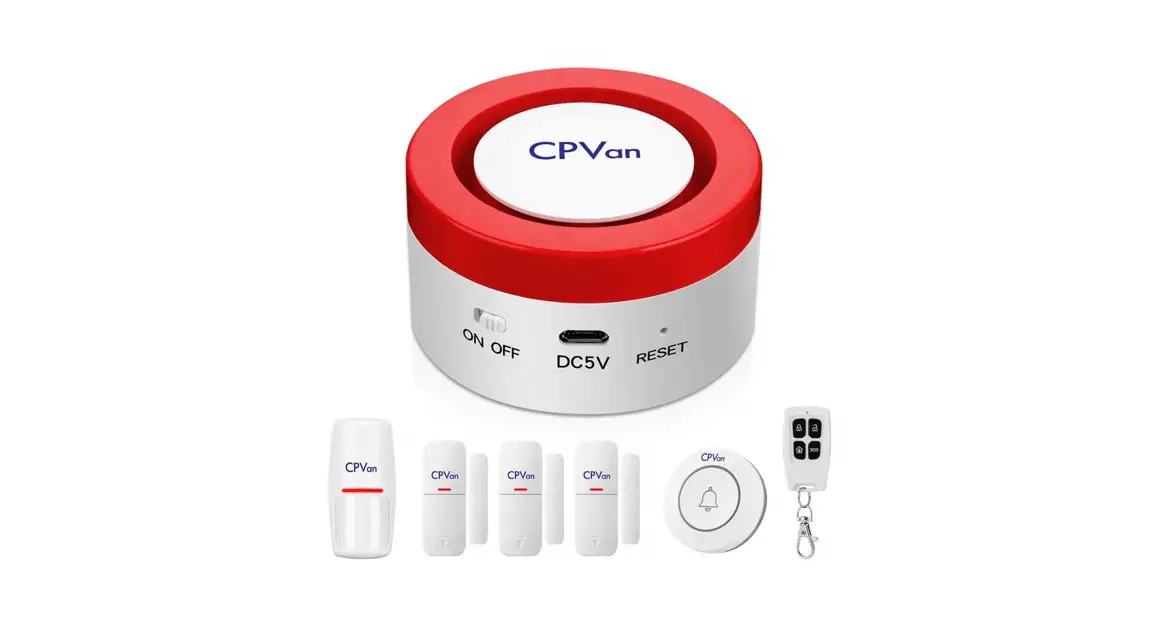Cpvan Cp6 Wifi Home Alarm System User Manual