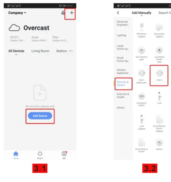 CPVan Cp6 WiFi Home Alarm System - Security&Sensor