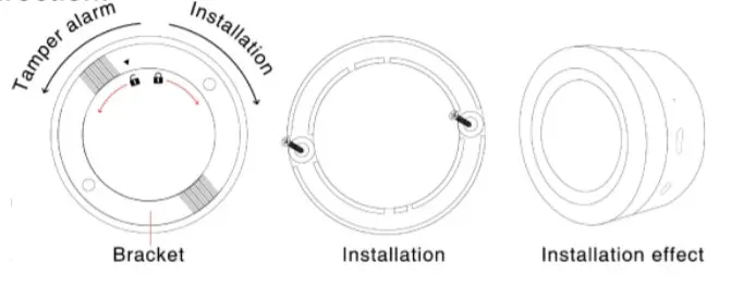 CPVan Cp6 WiFi Home Alarm System - install the alarm