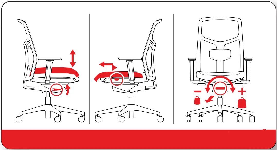 ahrend Zest Desk Chair - FIG 1