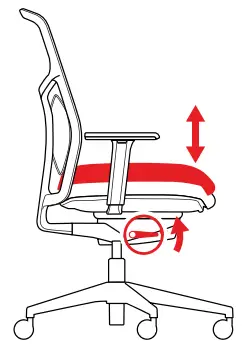 ahrend Zest Desk Chair - FIG 2