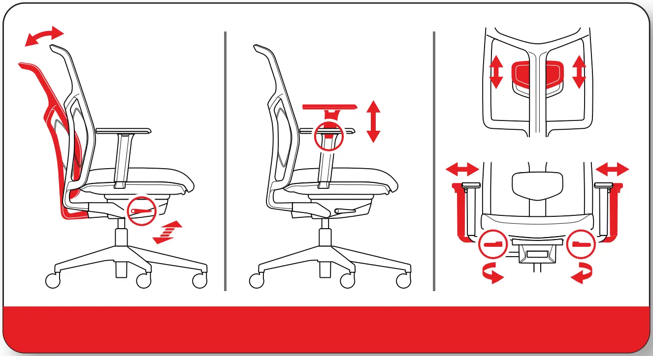 ahrend Zest Desk Chair - FIG 6