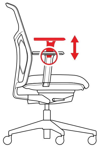 ahrend Zest Desk Chair - FIG 7