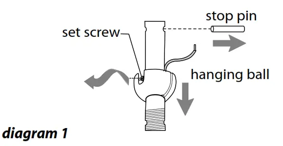 CRAFTMADE OP104 Blade IndoorOutdoor LED Ceiling Fan - diagram 1