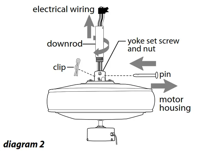 CRAFTMADE OP104 Blade IndoorOutdoor LED Ceiling Fan - diagram 2