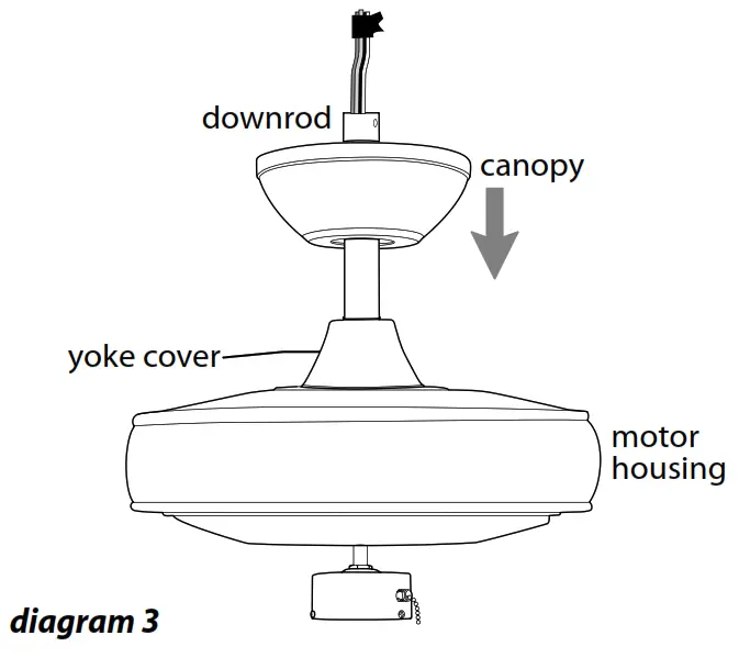 CRAFTMADE OP104 Blade IndoorOutdoor LED Ceiling Fan - diagram 3