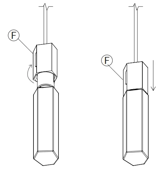 tala BSALT I SET TRI PD 01 US Basalt Triple Pendant - Carefully