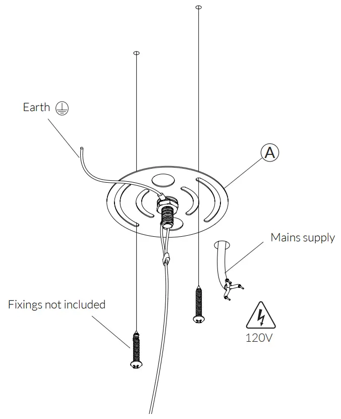 tala BSALT I SET TRI PD 01 US Basalt Triple Pendant - appropriate