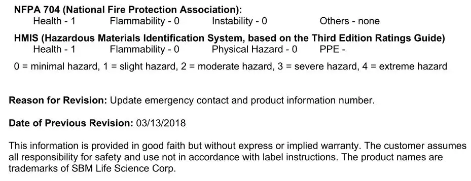 Bioadvanced Science-based Solutions - OTHER INFORMATION