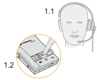 PLANTRONICS M12 Universal Headset Amplifier - fig13