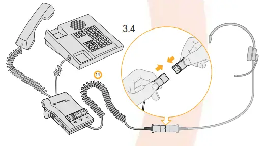 PLANTRONICS M12 Universal Headset Amplifier - fig7