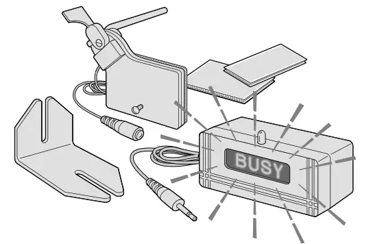 PLANTRONICS M12 Universal Headset Amplifier - light indicates