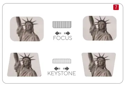 FUDONI Aurora P3 Movie Projector WiFi and Bluetooth 12