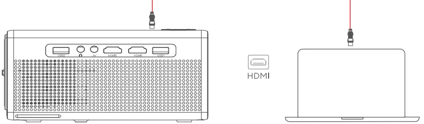 FUDONI Aurora P3 Movie Projector WiFi and Bluetooth 16