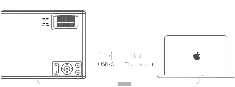 FUDONI Aurora P3 Movie Projector WiFi and Bluetooth 19