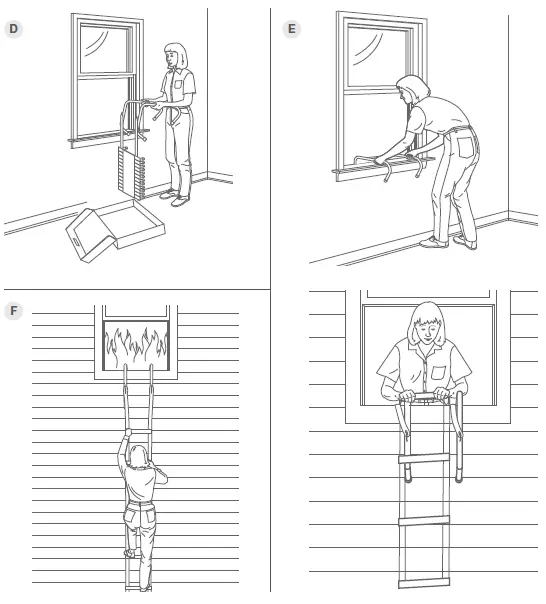 FIRST ALERT 1047153 2 Story Escape Ladder-5