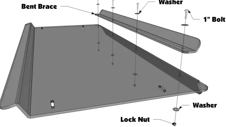 FALCON RIDGE Yamaha Rhino Aero-Vent Windshield-FIG5