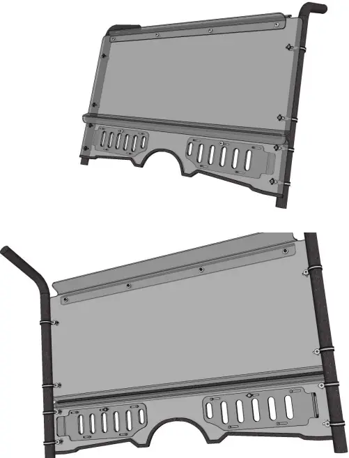 FALCON RIDGE Yamaha Rhino Aero-Vent Windshield-FIG8