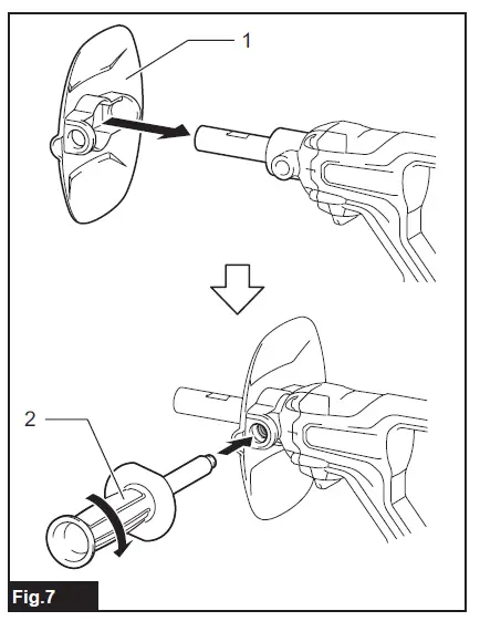 makita DUT130 Brushless 165mm 2-Speed Mixing Drill-7