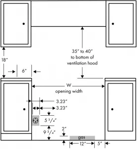ZLINE Dual Fuel Range-Front View