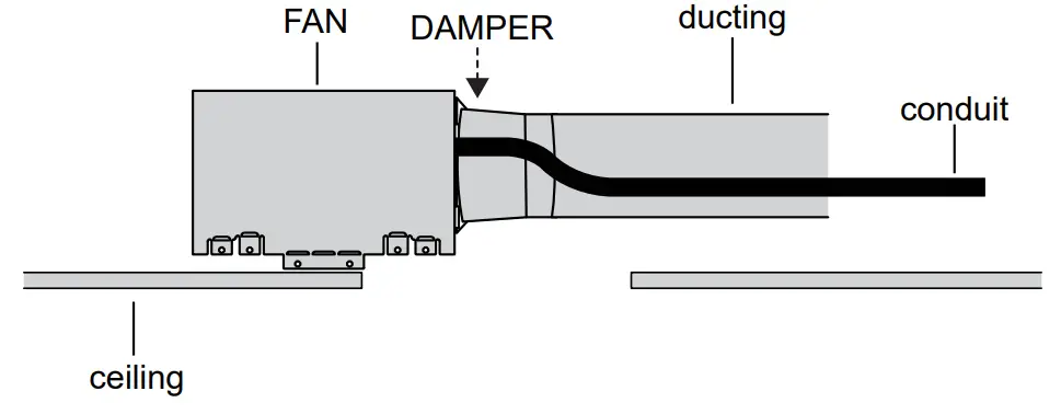 ReVent RVS80 80 CFM Easy Installation Bathroom Exhaust Fan fig 23