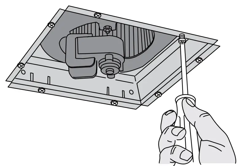 ReVent RVS80 80 CFM Easy Installation Bathroom Exhaust Fan fig 29