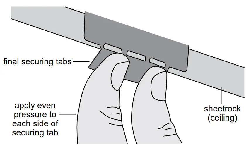 ReVent RVS80 80 CFM Easy Installation Bathroom Exhaust Fan fig 3