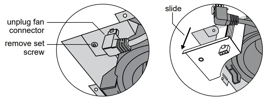 ReVent RVS80 80 CFM Easy Installation Bathroom Exhaust Fan fig 7