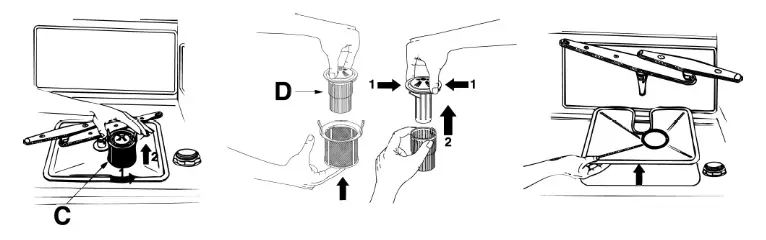 smeg LSPU8612S 24 inch Silver Dishwasher - fig 20