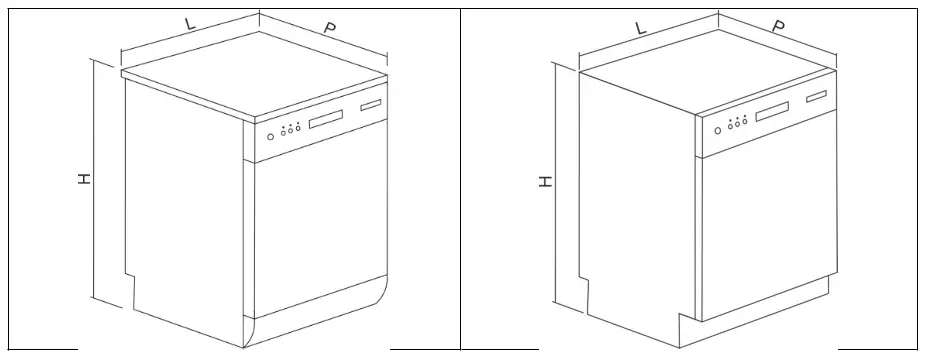 smeg LSPU8612S 24 inch Silver Dishwasher - fig 33