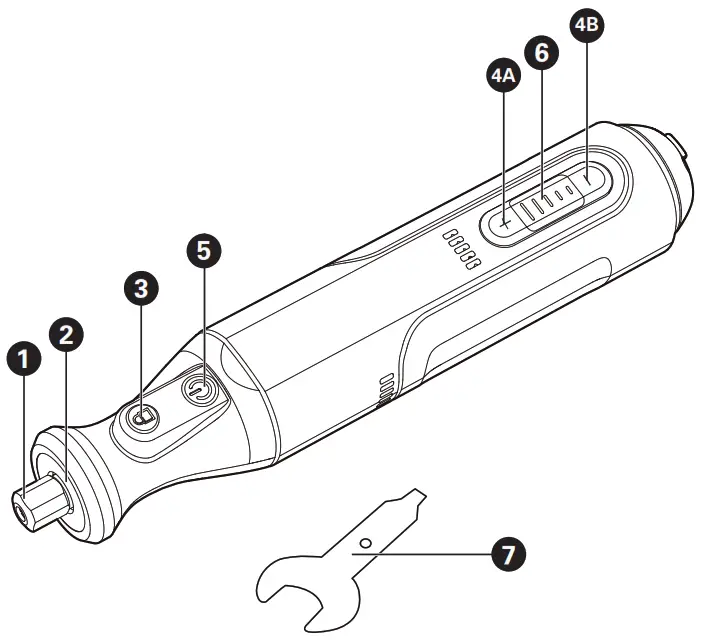 WORK WX106 Rotary Tool Mini Drill Cordless Mini Engraving Grinding Polishing Machine - fig1