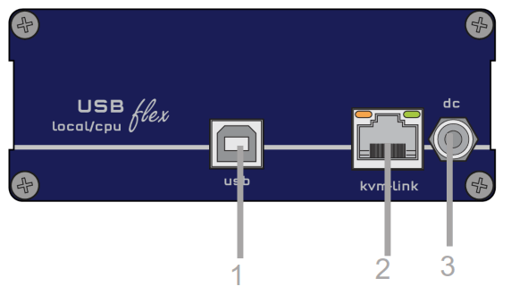 kvm-tec KT6031L USBflex Single Copper KVM Extender - Fig2