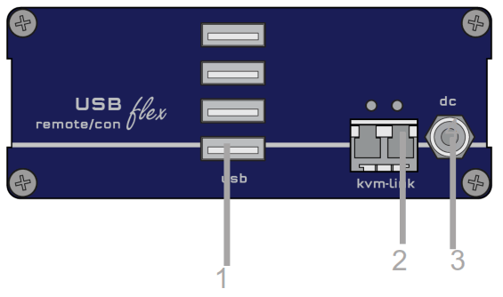 kvm-tec KT6031L USBflex Single Copper KVM Extender - Fig3