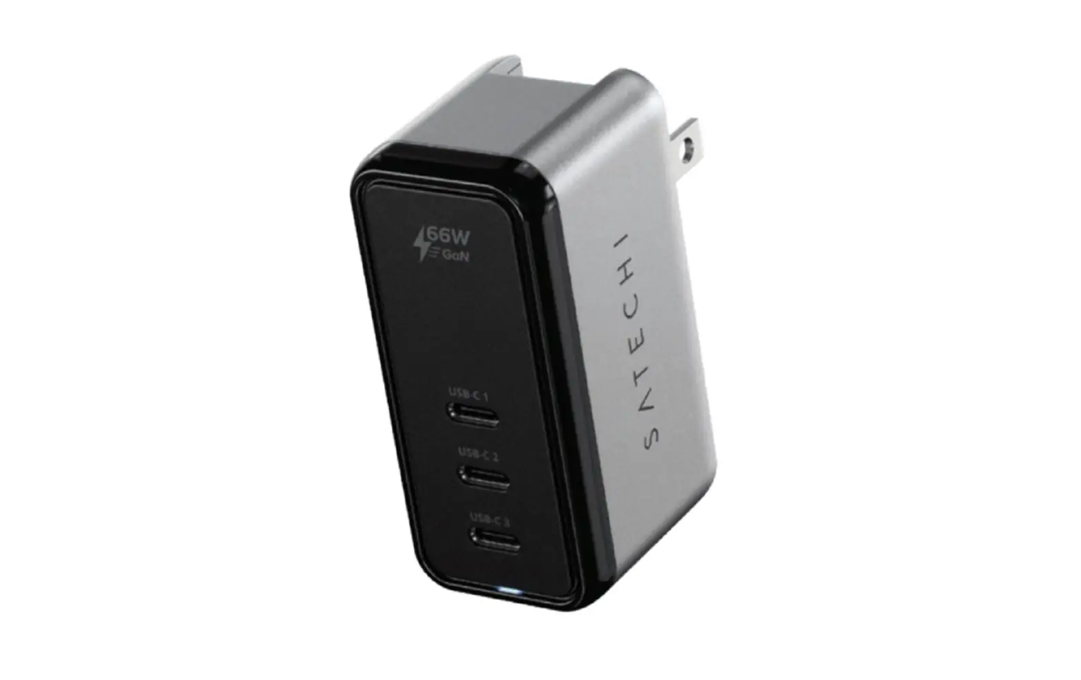 Satechi St-3c66wcm 66w 3-port Usb Type-c Gan Wall Charger User Manual