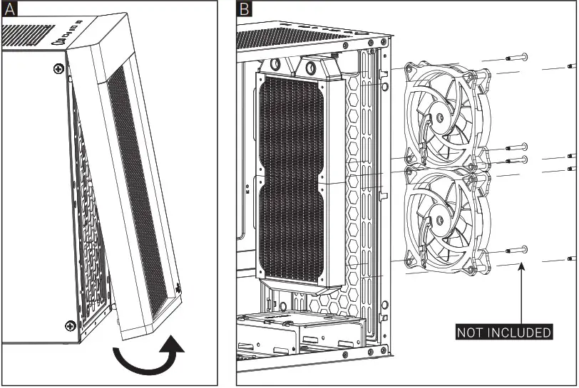 AeroCool HexForm Mini Tower Case - How to Install Guide 10