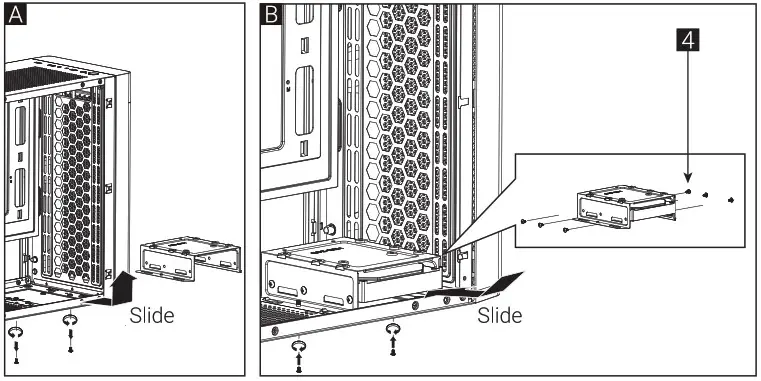 AeroCool HexForm Mini Tower Case - How to Install Guide 4