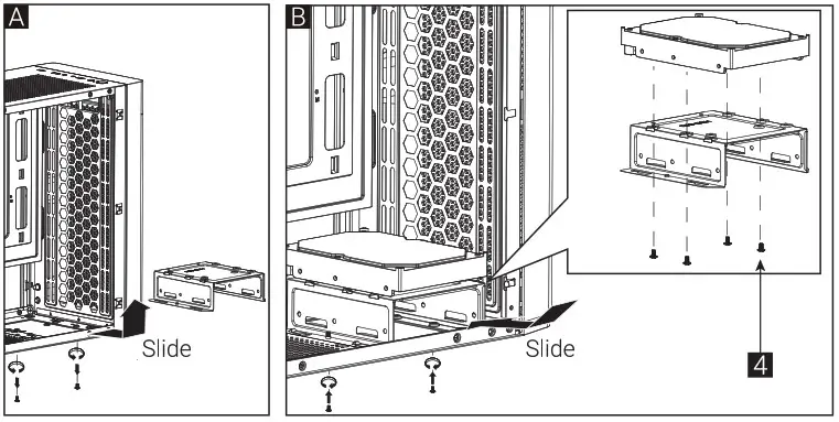 AeroCool HexForm Mini Tower Case - How to Install Guide 5