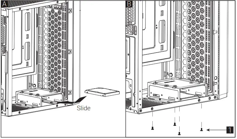 AeroCool HexForm Mini Tower Case - How to Install Guide 7
