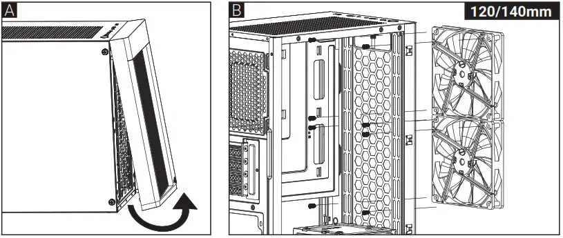 AeroCool HexForm Mini Tower Case - How to Install Guide 8