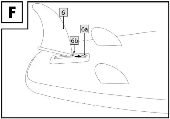 F2 Inflatable SUP board Free + paddle User Manual - Mount US fin