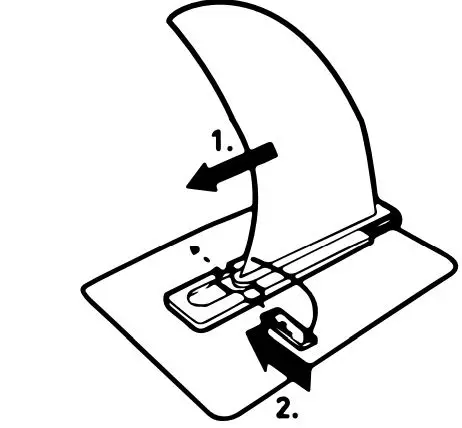 F2 Inflatable SUP board Free + paddle User Manual - Mounting the seat