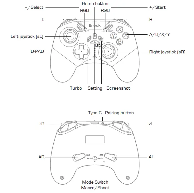 Brook Vivid-B0B4616H8D-Wireless-Controller-for-Switch-FIG- (2)