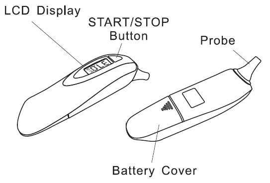 Infrared Ear Thermometer Ki-8170 Instruction Manual