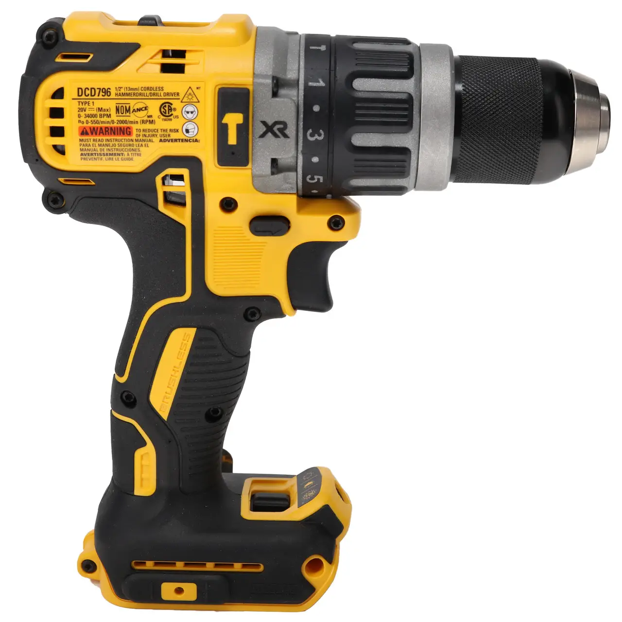 DEWALT DCD791, DCD796 20V Brushless Cordless Compact Drill, Driver, Hammerdrill