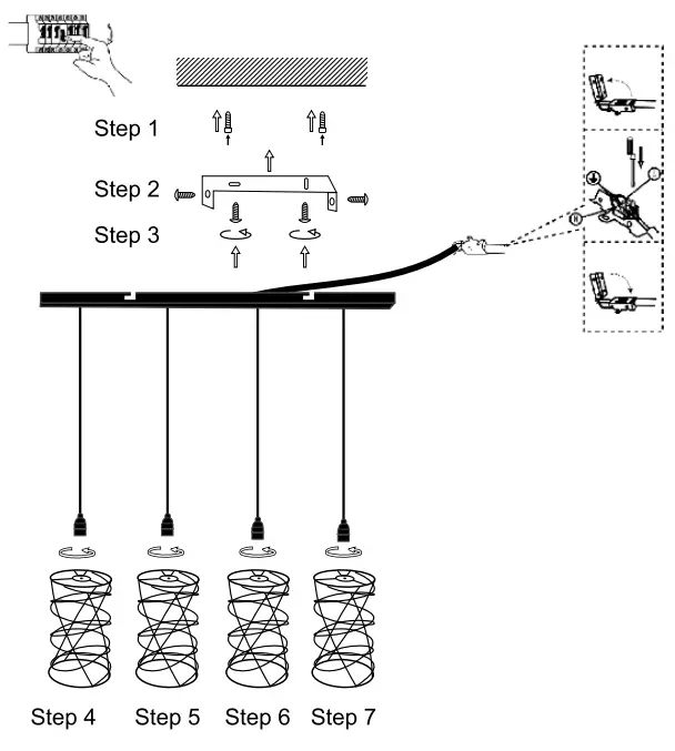 QAZQA 103273 Spira HL Black 4-fig2