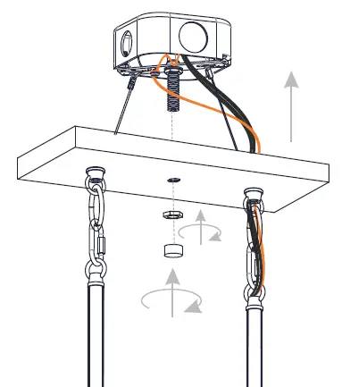 QUOIZEL-MCI433MBK-McIntire-4-Light-34-Inch-Matte-Black-Island-Light-Ceiling-Light-FIG-10