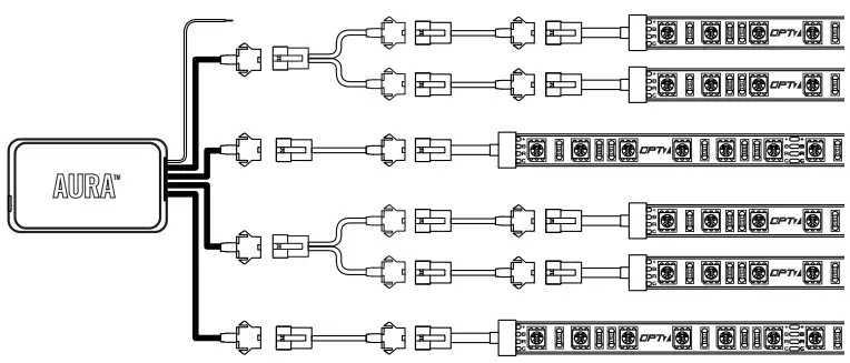 AURA-OPT7-Interior-Car-Lights-LED-Strip-Kit-FIG 4