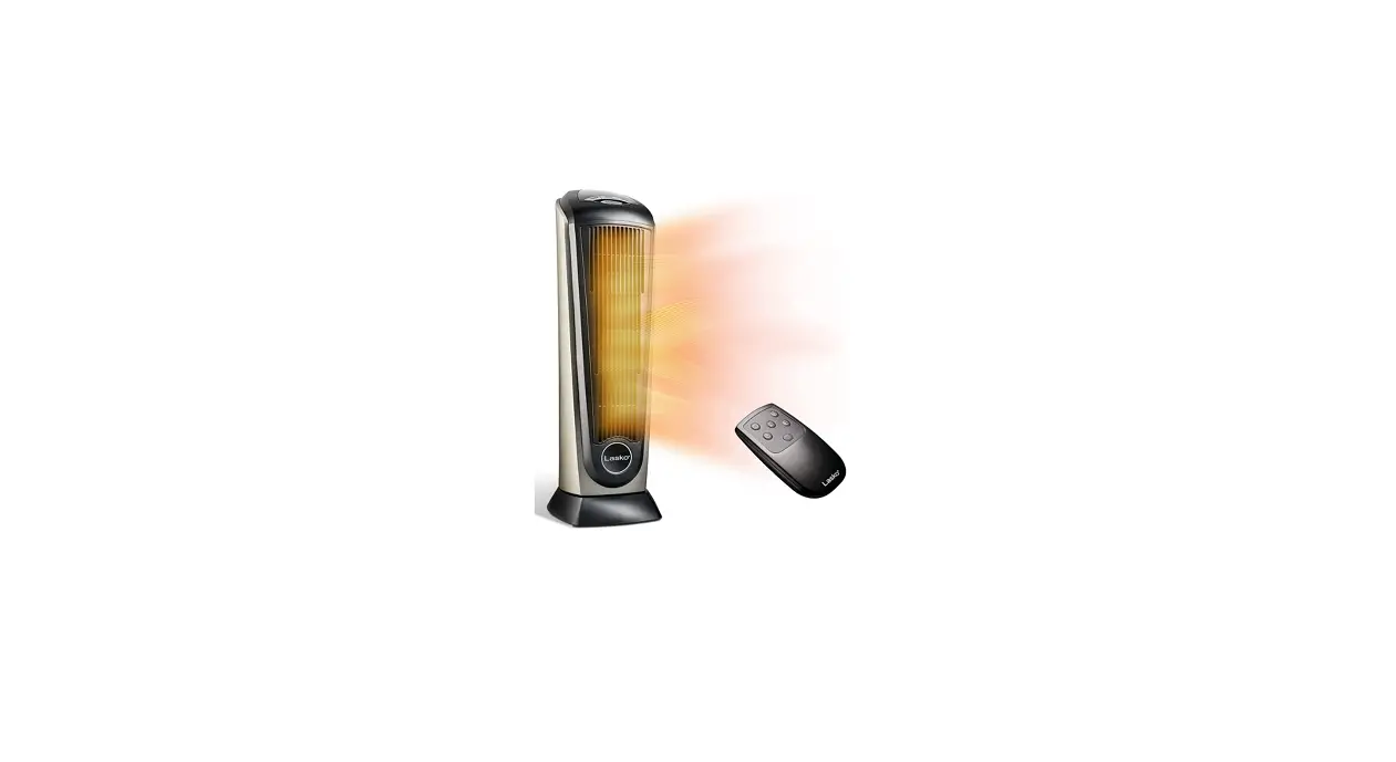 Lasko 751320 Oscillating Ceramic Tower Space Heater Operating Manual