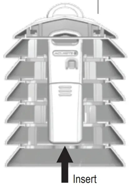 ACURITE 06054 Solar Radiation Shield - INSERT