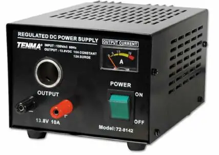 TENMA 72-8140 Fixed 13.8VDC Power Supply